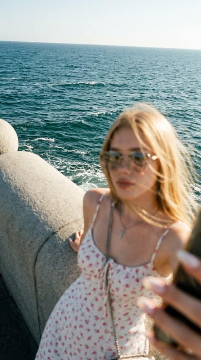 Social Media Post - Dreamlike Seaside Memory Selfie - Image 2