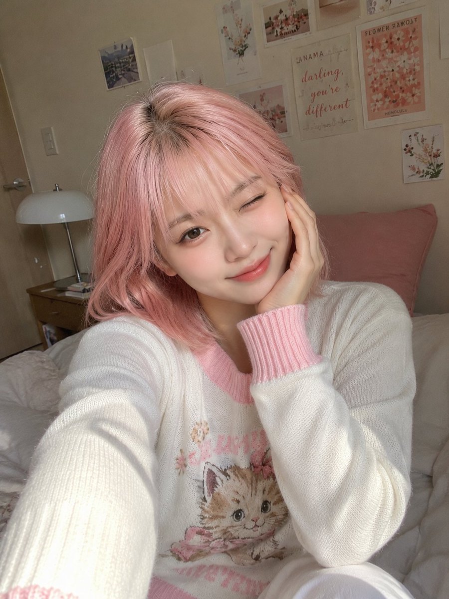 Profile / Avatar - Ultra Realistic Korean Style Smartphone Selfie - Image 2
