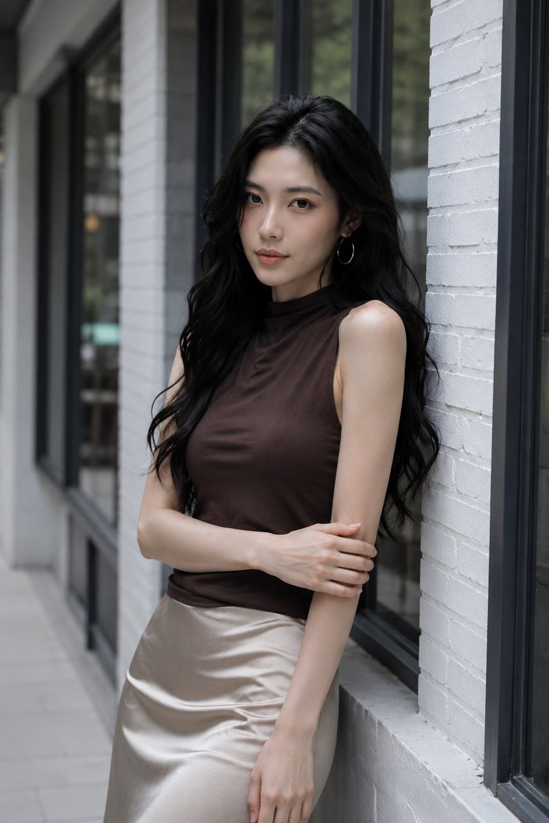 Product Marketing - Photorealistic Modern Corridor Fashion Portrait - Image 4