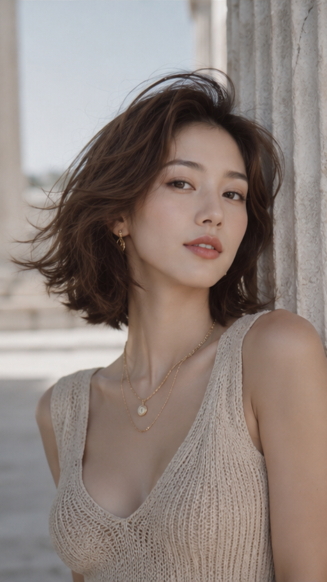 Social Media Post - Cinematic Acropolis Fashion Portrait - Image 3