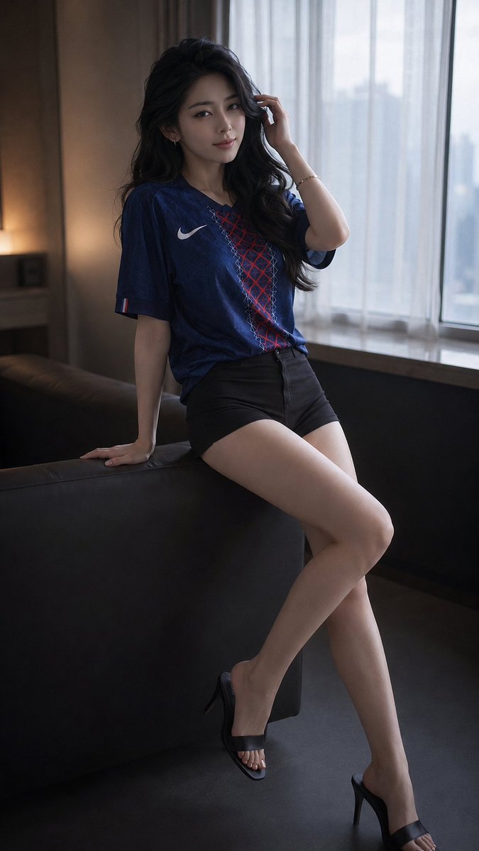 Social Media Post - Cinematic Fashion Sofa Portrait - Image 3