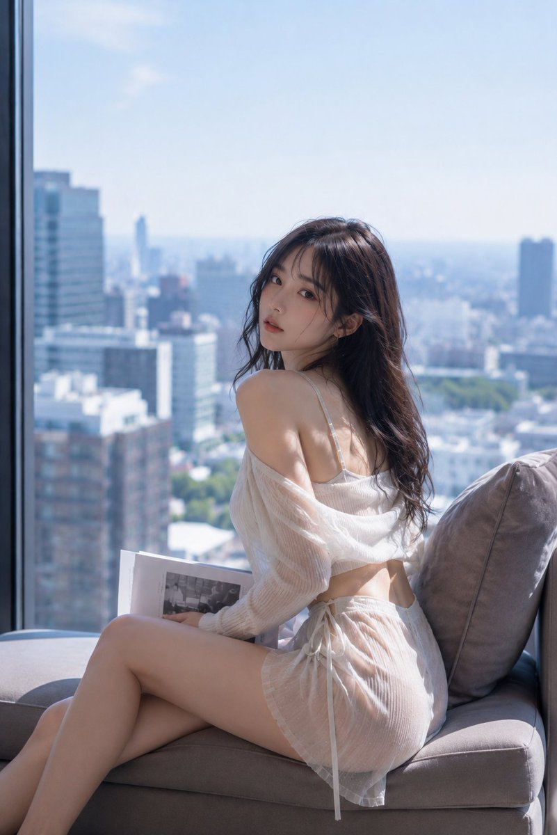 Tokyo Summer Window Portrait