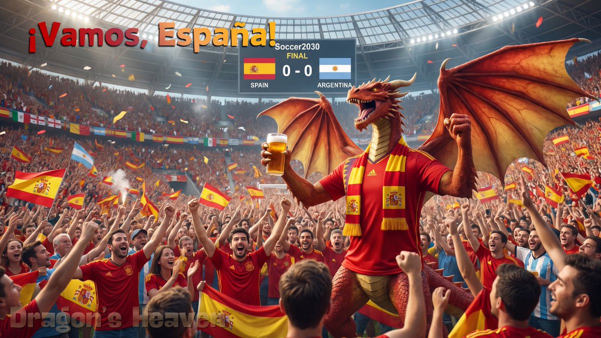 Spanish Dragon Stadium Celebration