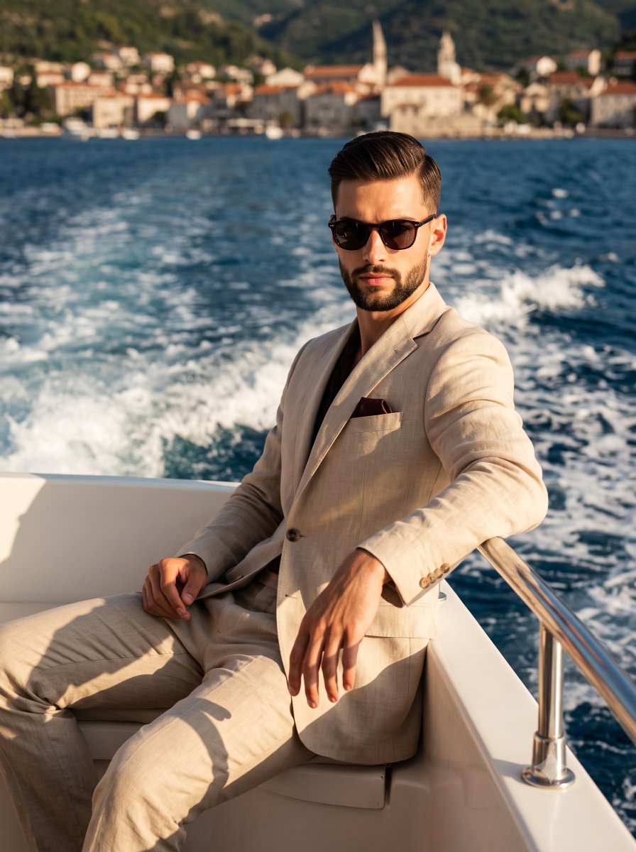 Social Media Post - Luxury Summer Lifestyle on Boat - Image 1