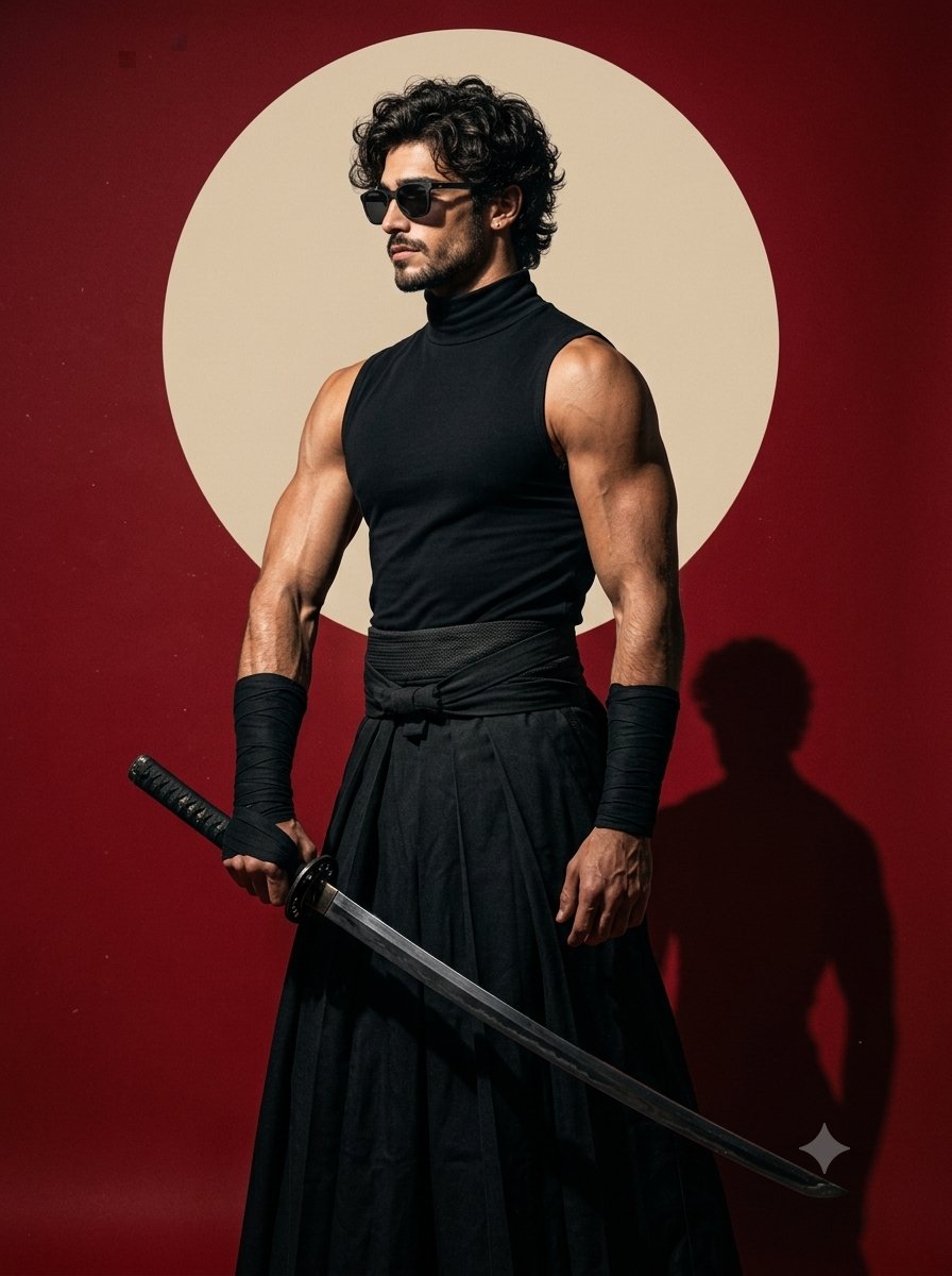 Product Marketing - Modern Samurai Studio Portrait - Image 1
