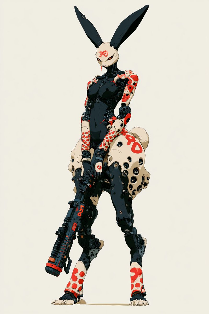 Female Rabbit Mechanoid Concept