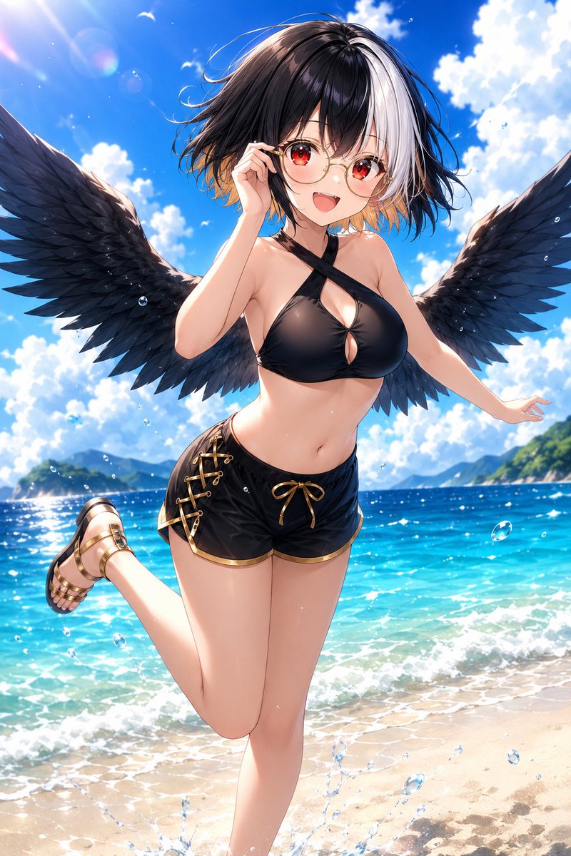 Anime Beach Character Regeneration
