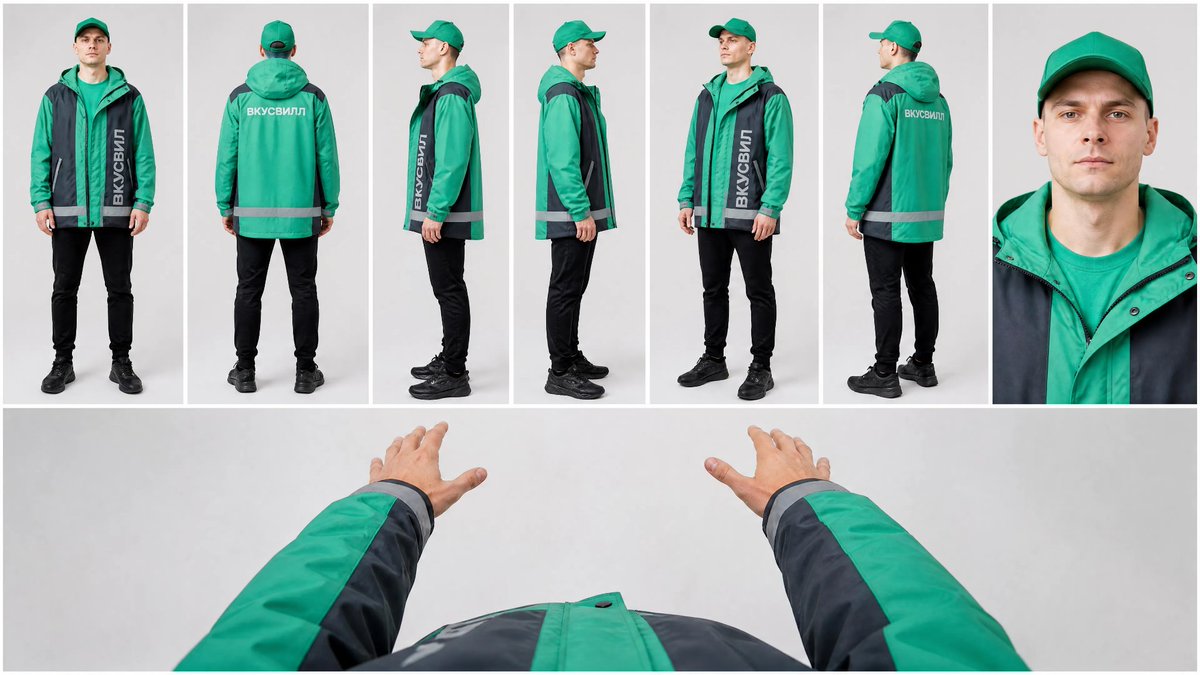 Delivery Courier Character Turnaround