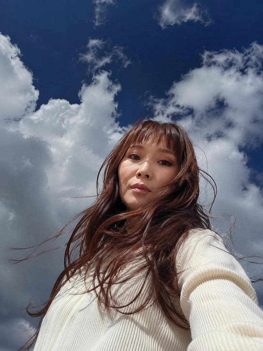 Low Angle Golden Hour Sky Portrait