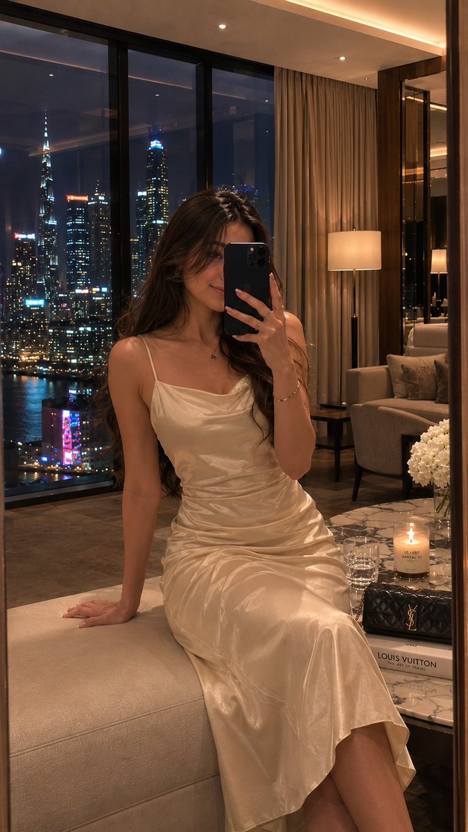 Luxury Penthouse Mirror Selfie