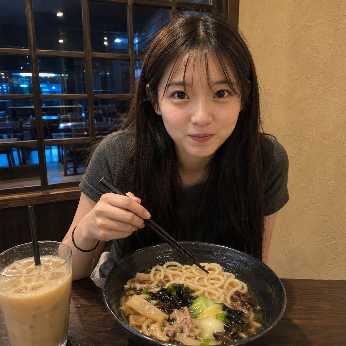 Realistic Japanese Restaurant Portrait example 2
