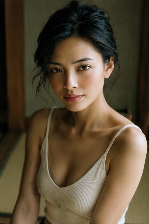 Minimalist Japanese Editorial Portrait