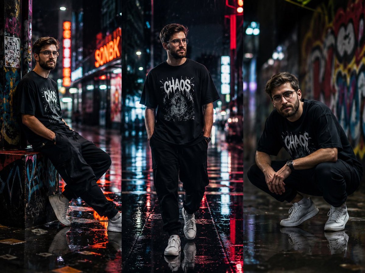 Cinematic Urban Fashion Portrait