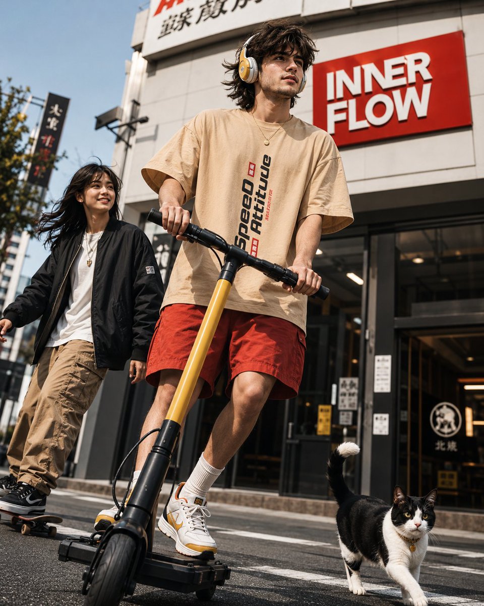 Cinematic Japanese Urban Lifestyle Photography