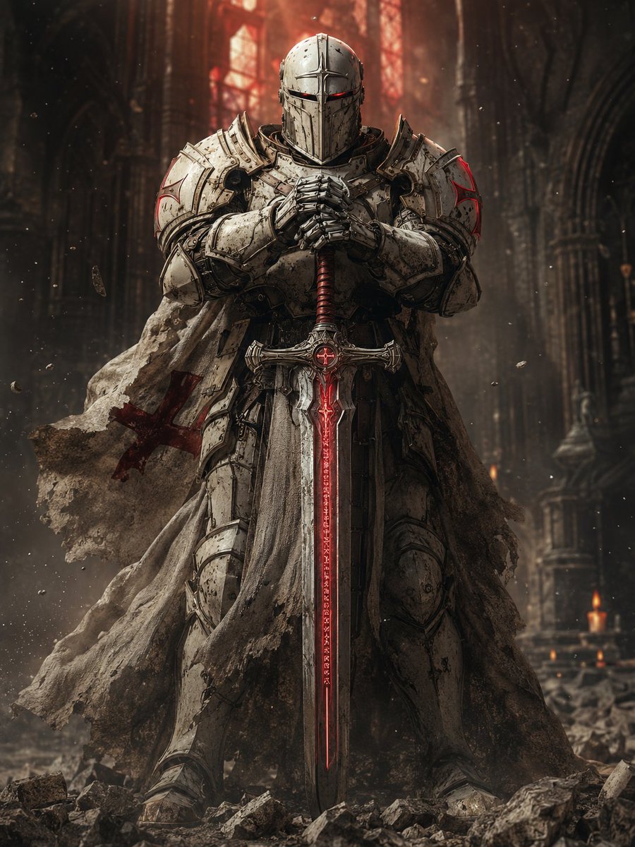 Futuristic Immortal Knight Narrative