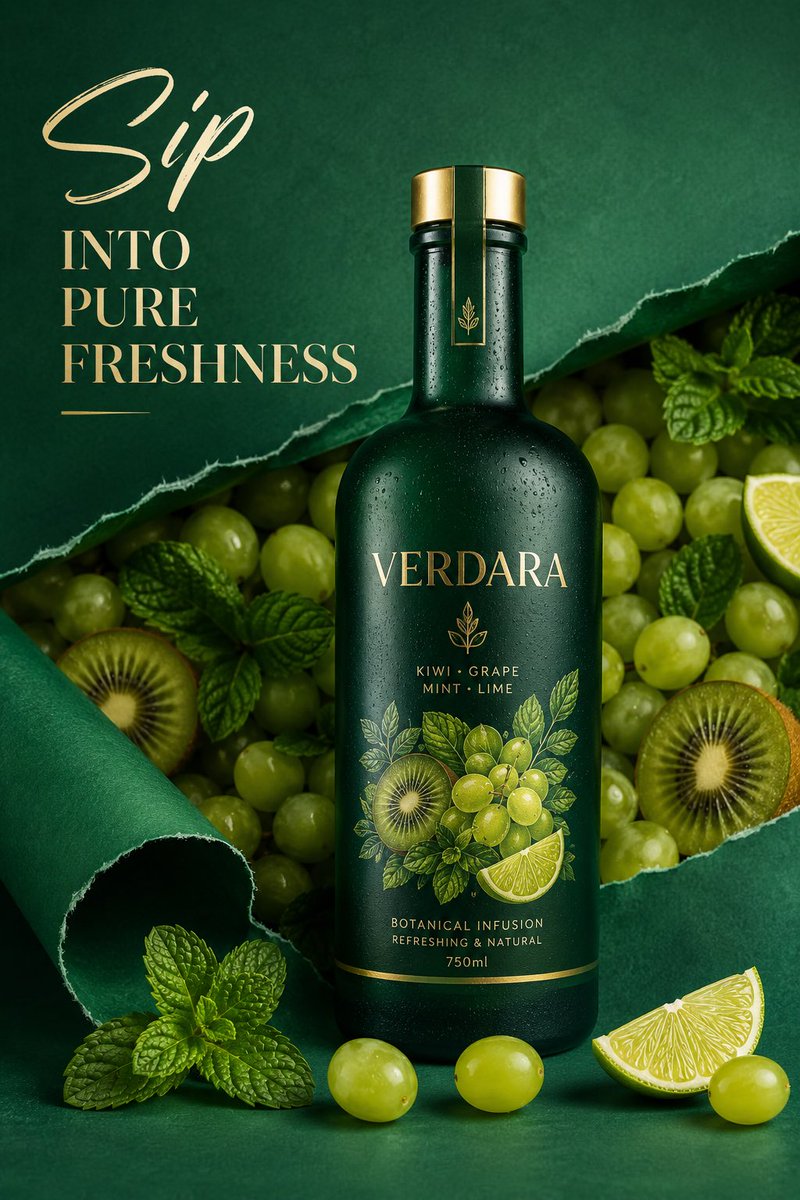 Luxury Emerald Green Product Photography