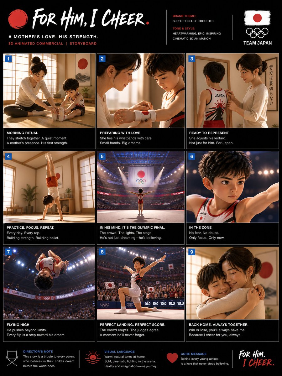 3D Animated Commercial Storyboard