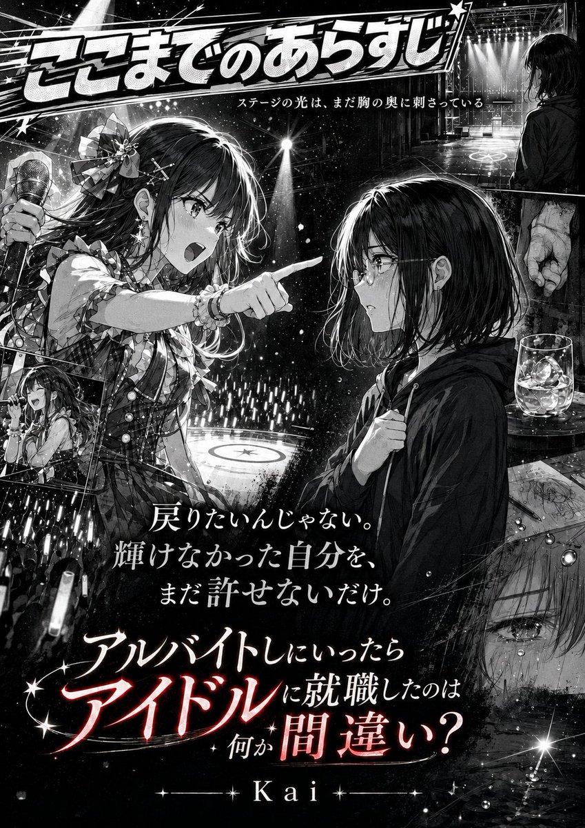 Monochrome Idol Manga Preview Poster
