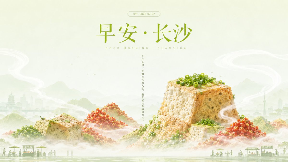 Good Morning Changsha Food Landscape
