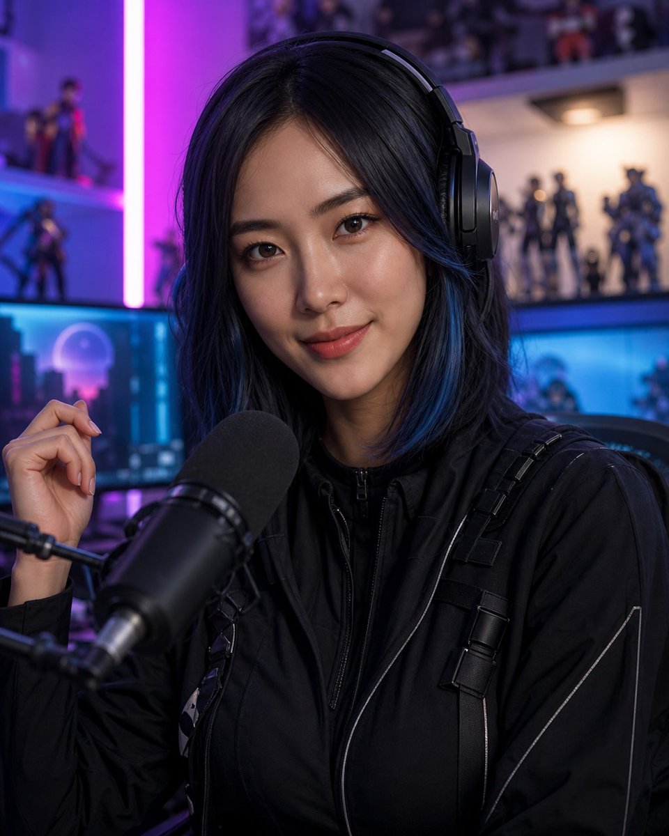 YouTube Thumbnail - Asian Digital Influencer Portrait - Image 3