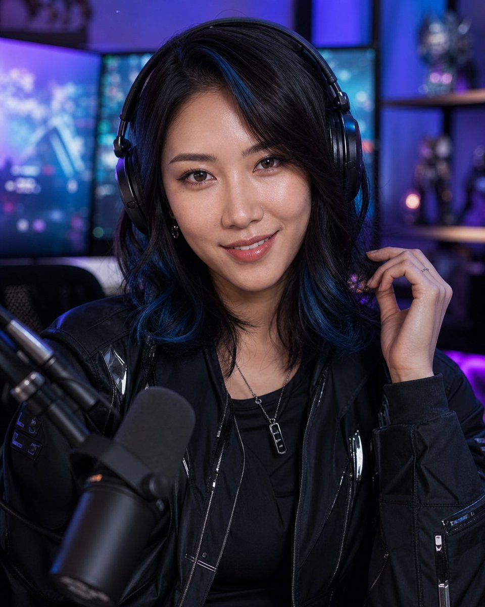 YouTube Thumbnail - Asian Digital Influencer Portrait - Image 4