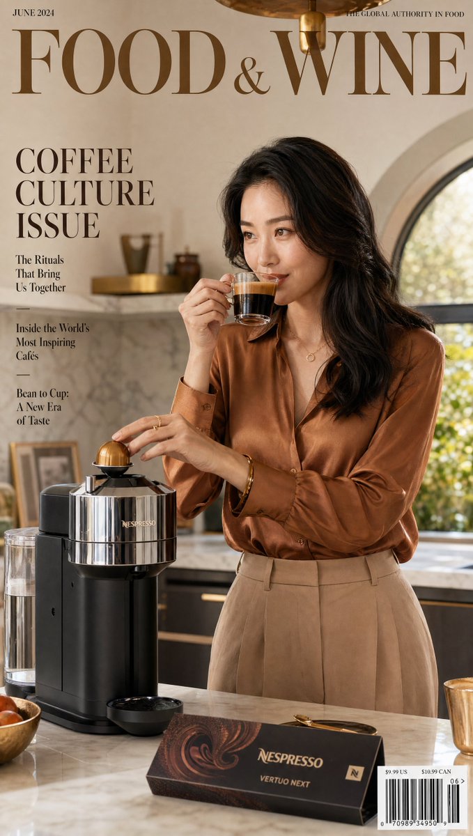 Coffee Lifestyle Magazine Cover