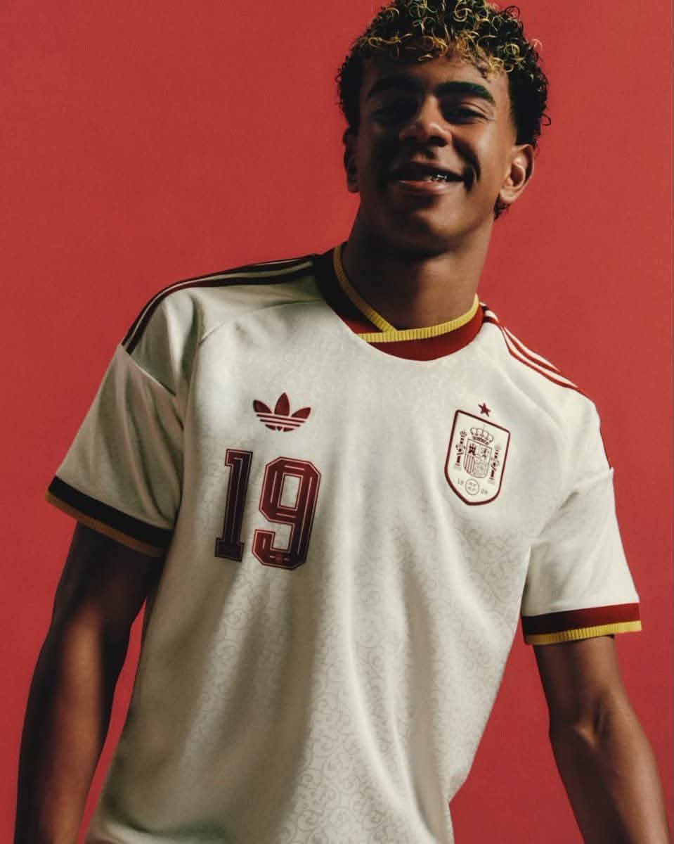 Retro National Team Football Player Portrait