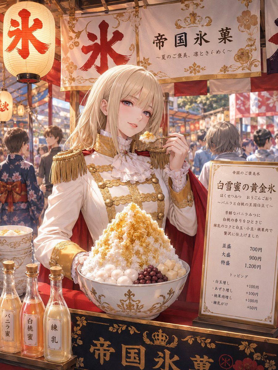Japanese Festival Kakigori Stall example 3