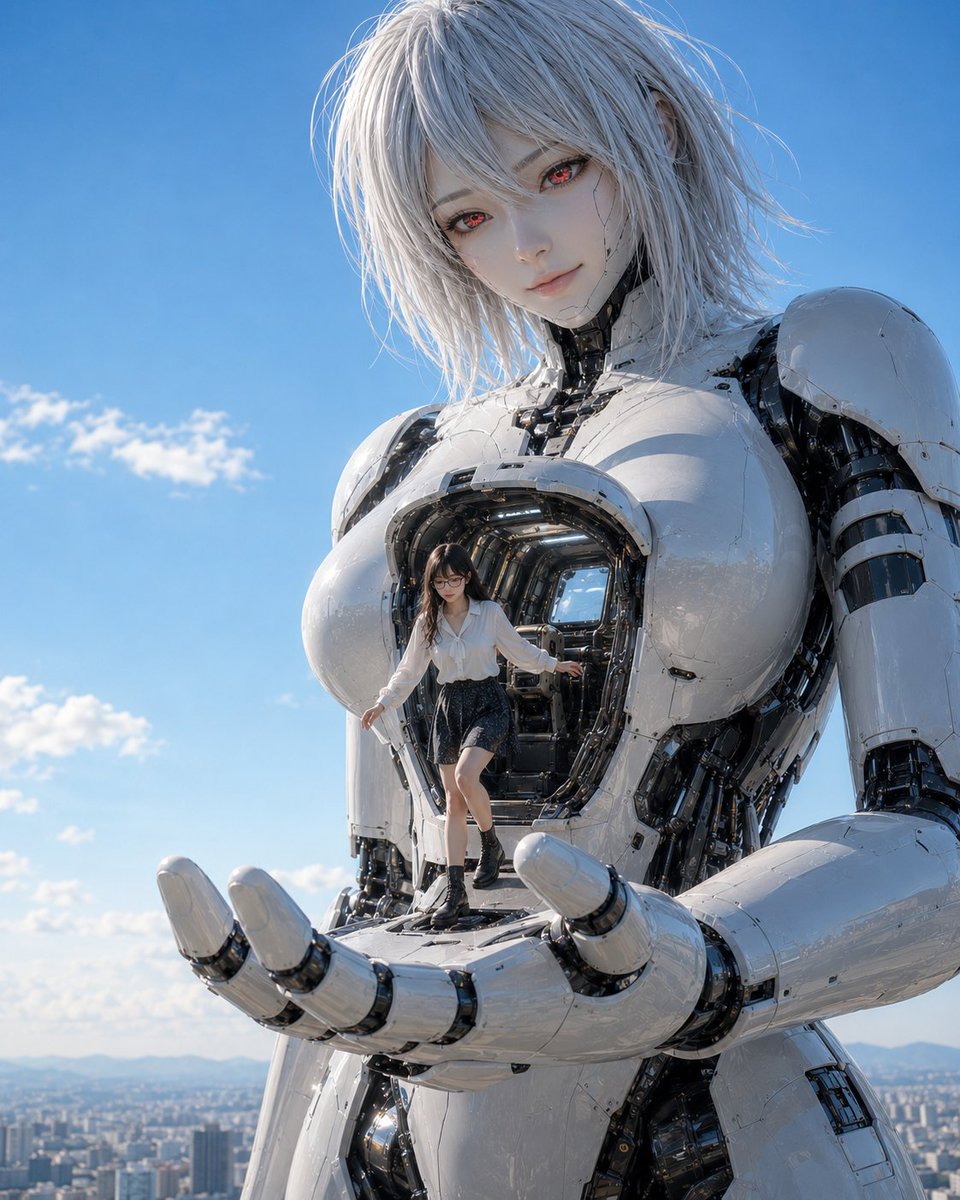 Giant Android with Pilot