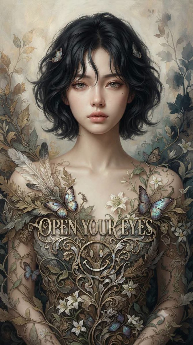 Fantasy Realism and Art Nouveau Fusion 3