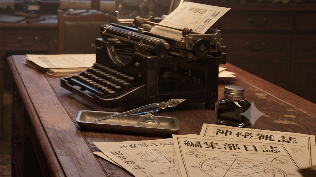 Comic / Storyboard - Occult Magazine Editorial Office - Image 2