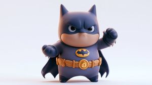 Chunky Cinematic Pop Culture Character — Gemuk comel kartun {argument name="watak" default="budaya pop"} dalam pose epik, seluruh badan, palet warna yang indah,