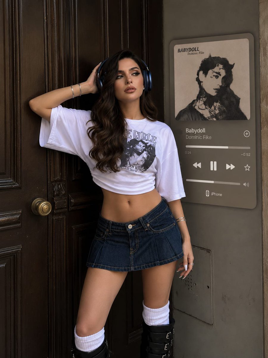 Y2K Music Editorial Portrait reference image 1