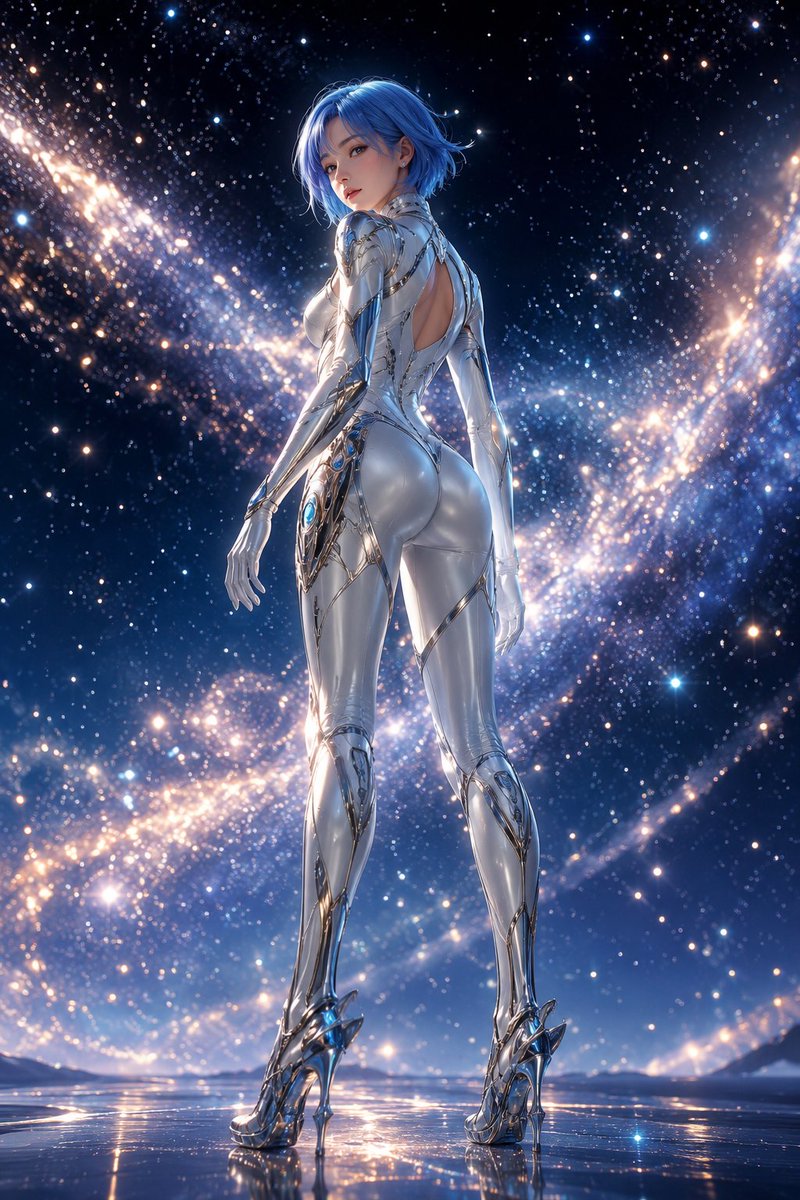 Futuristic Sci-Fi Female in Armor