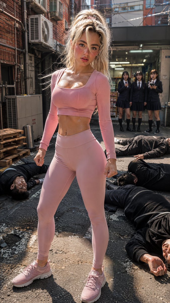 Aria Monroe Urban Action Scene