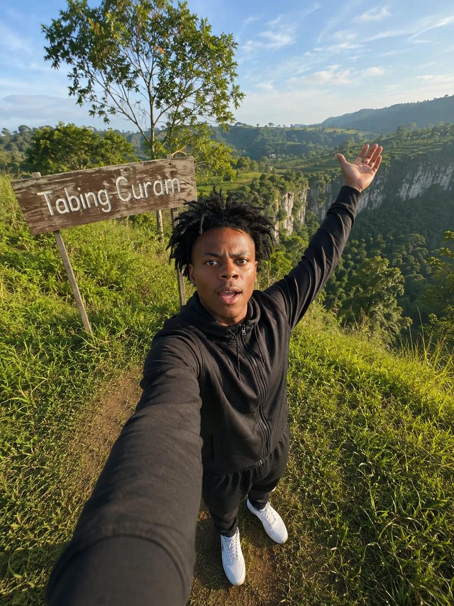 Realistic Travel Smartphone Selfie reference image 1