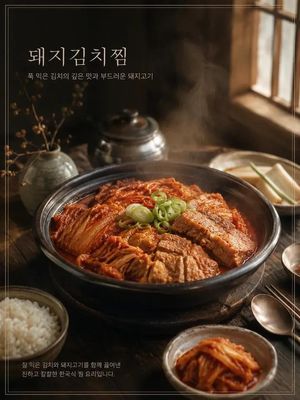 Cinematic Food Photography Menu AI image template preview