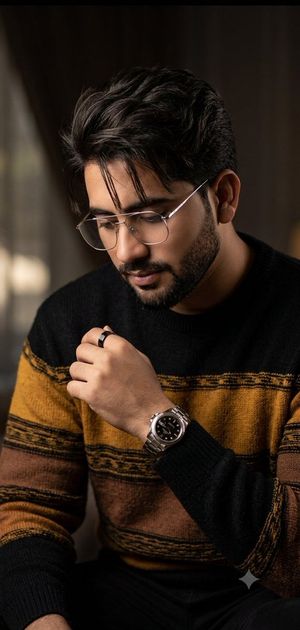 Luxury Editorial Male Portrait — A high-end editorial portrait of a {argument name="age and gender" default="35-year-old man"} with a flawless porcelain-smooth 
