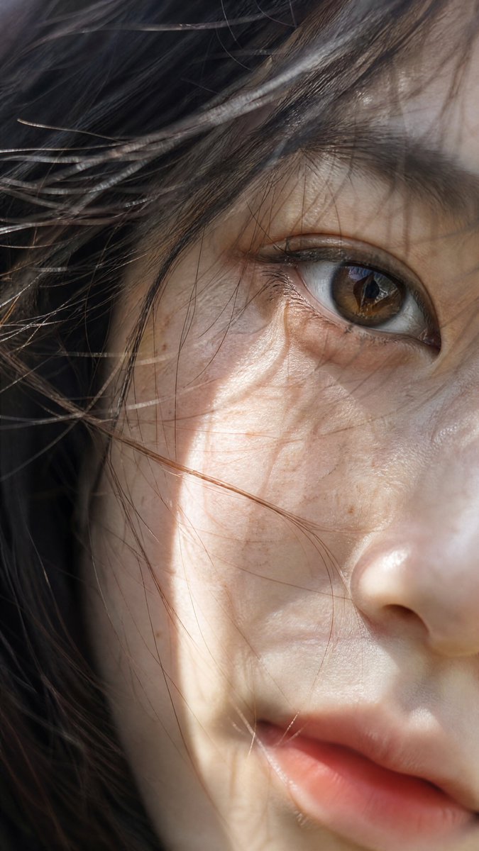 Macro Japanese Beauty Portrait