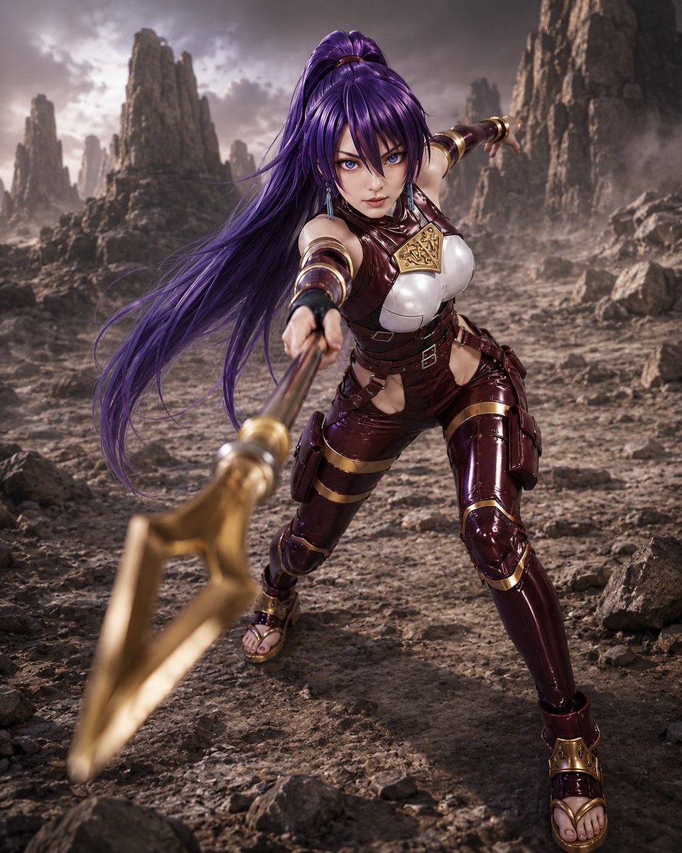 Arthur Pencilgon Spear Cosplay