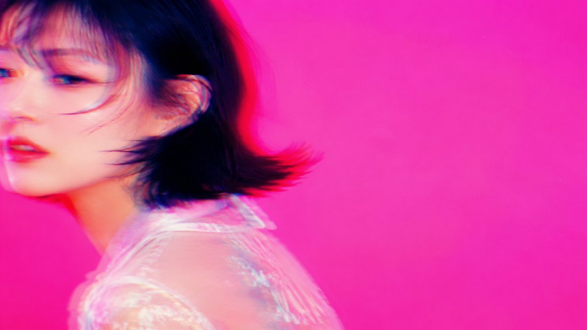Neon Blue Fashion Portrait example 2