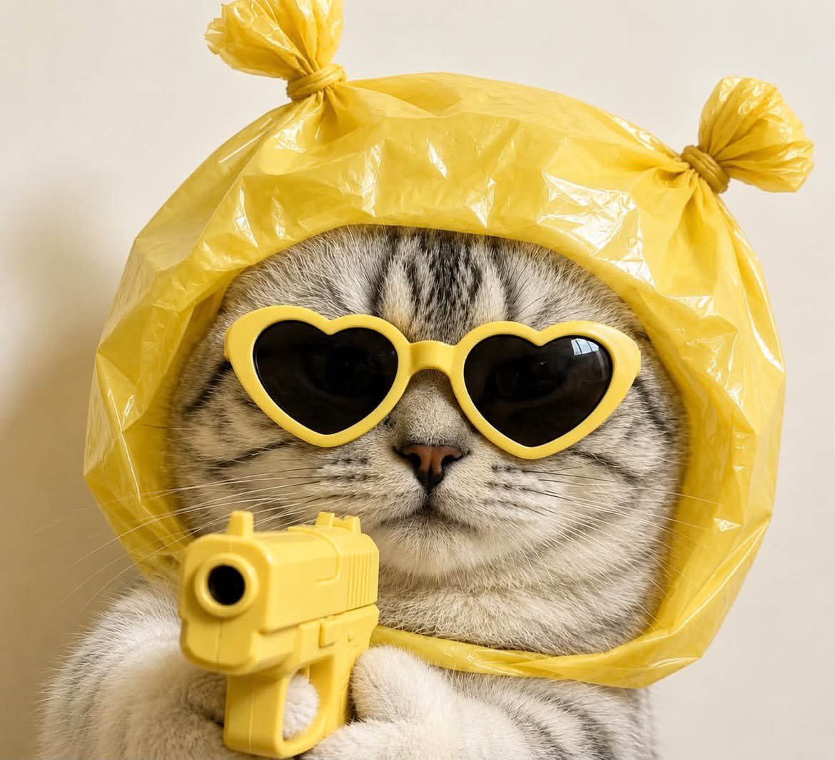 Sassy British Shorthair Cat Portrait example 3