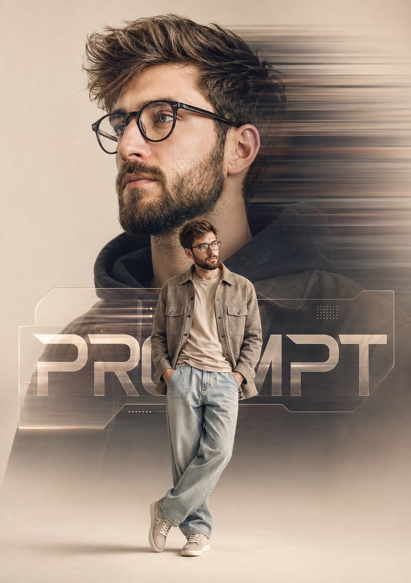 Cinematic Fashion Poster Design