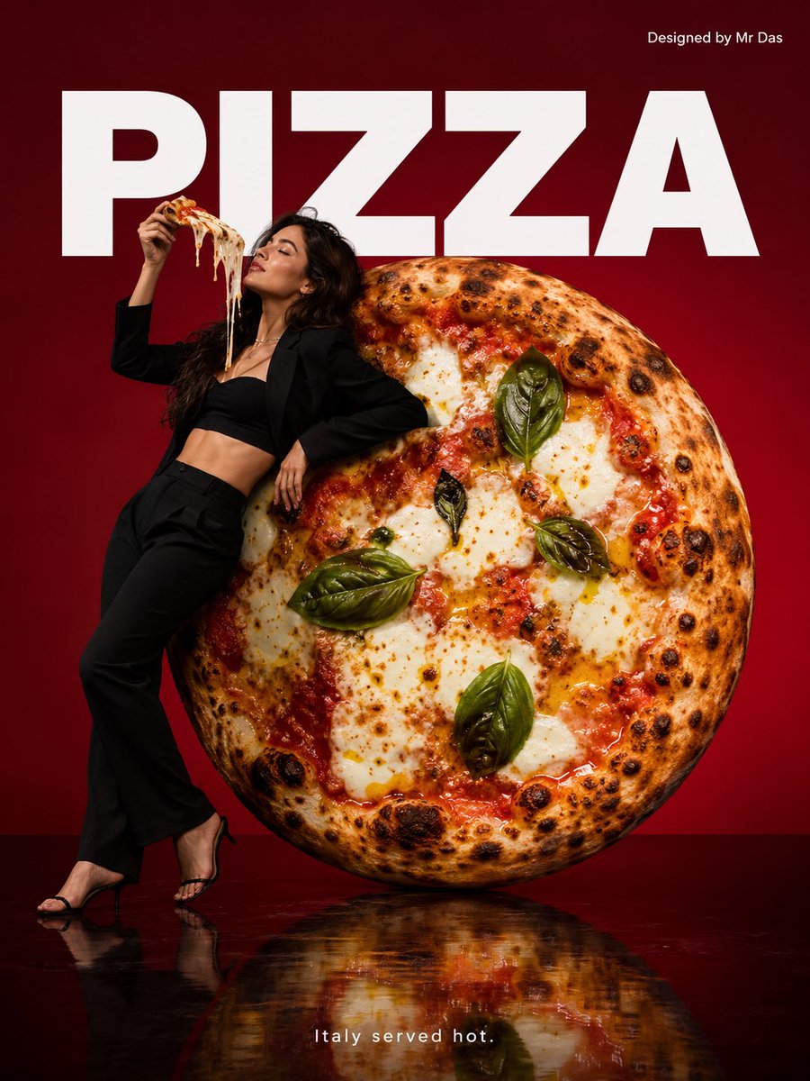 Minimalist Gourmet Pizza Commercial