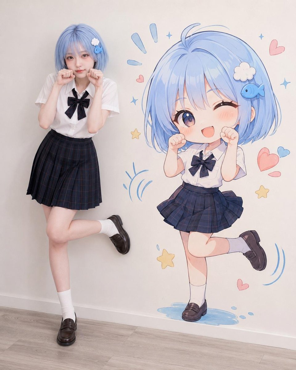 Consistent Character and Chibi Wall Art example 2