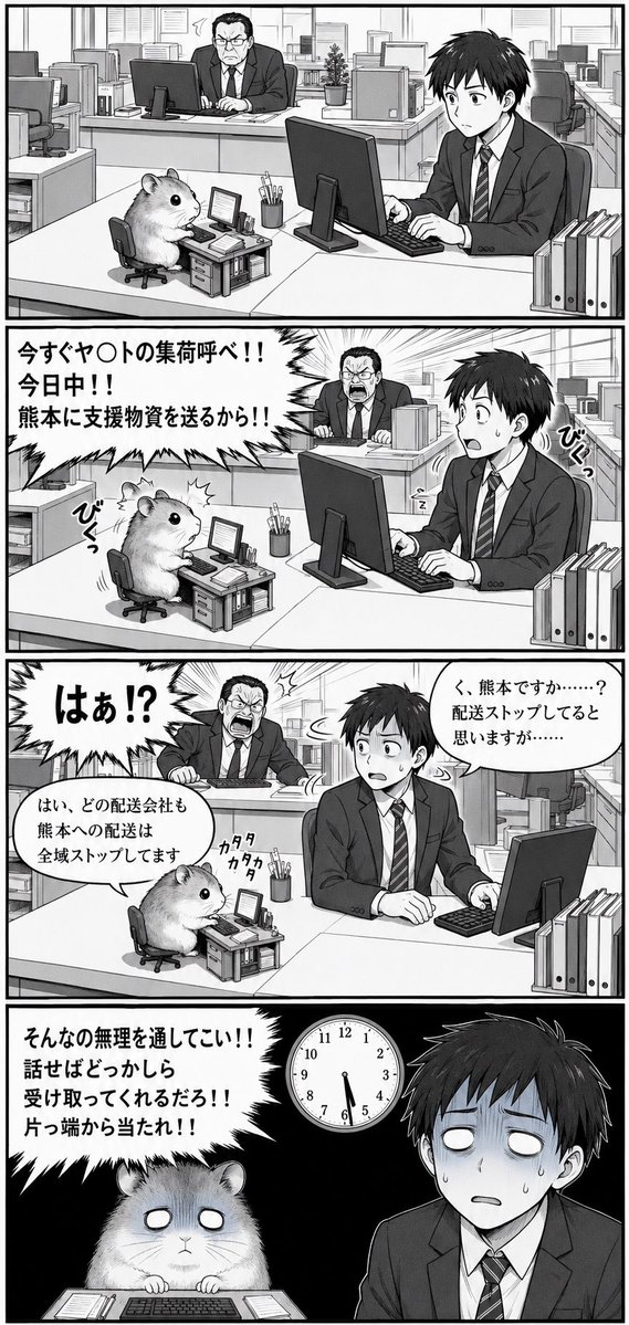 Hamster Office Manga Emergency