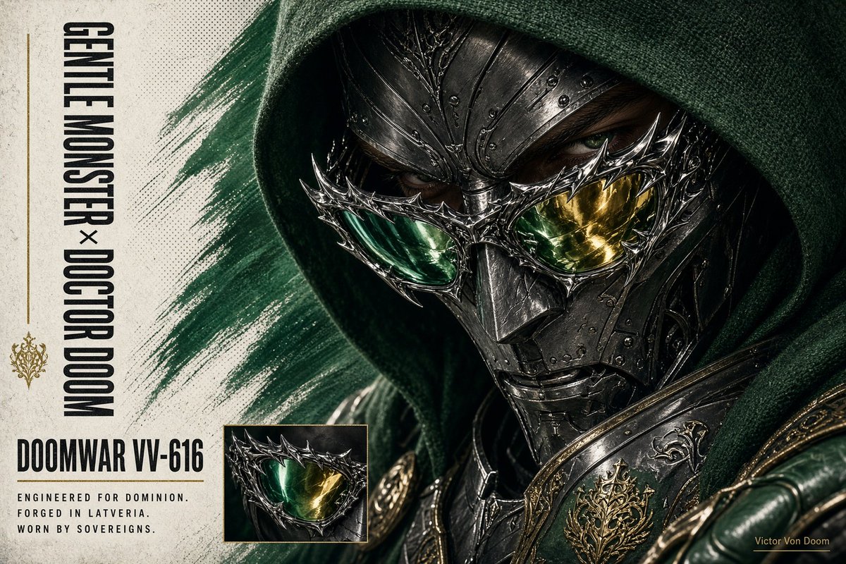 Doctor Doom Luxury Armor Poster