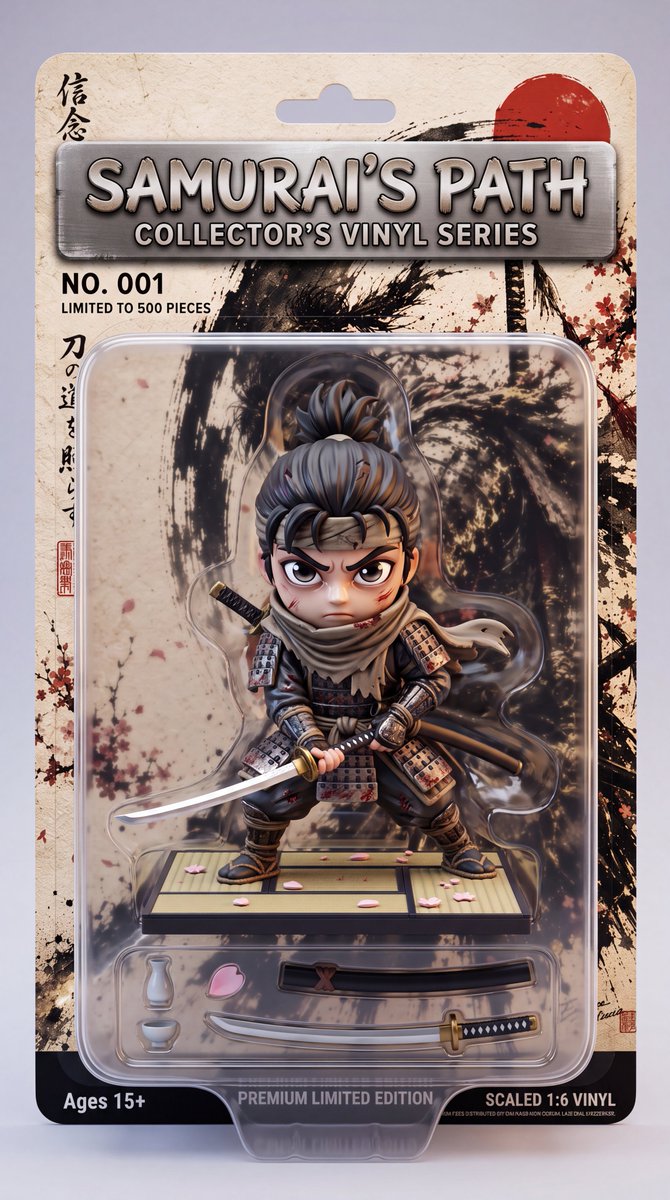 Product Marketing - Stylized Collectible Toy Packaging - Image 1