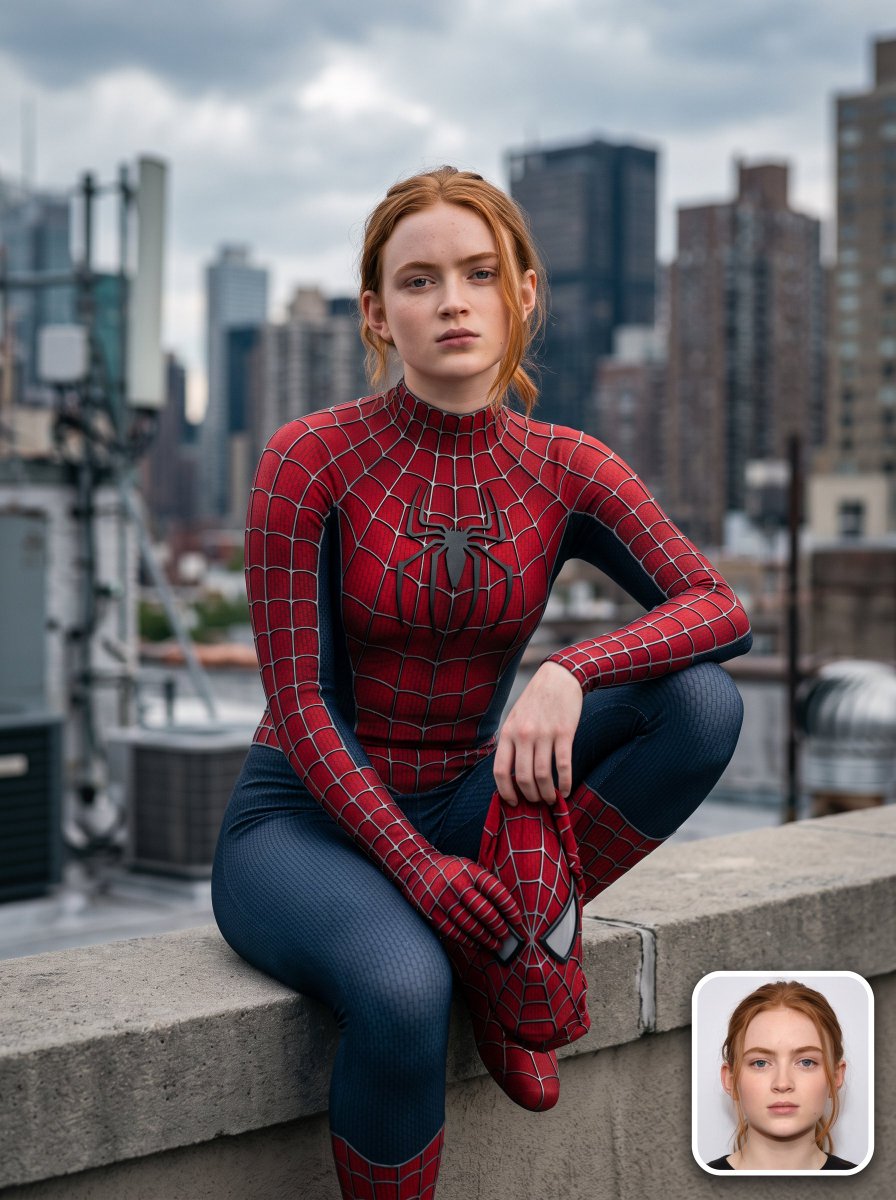 Profile / Avatar - Spider-Man Rooftop Suit Portrait - Image 2