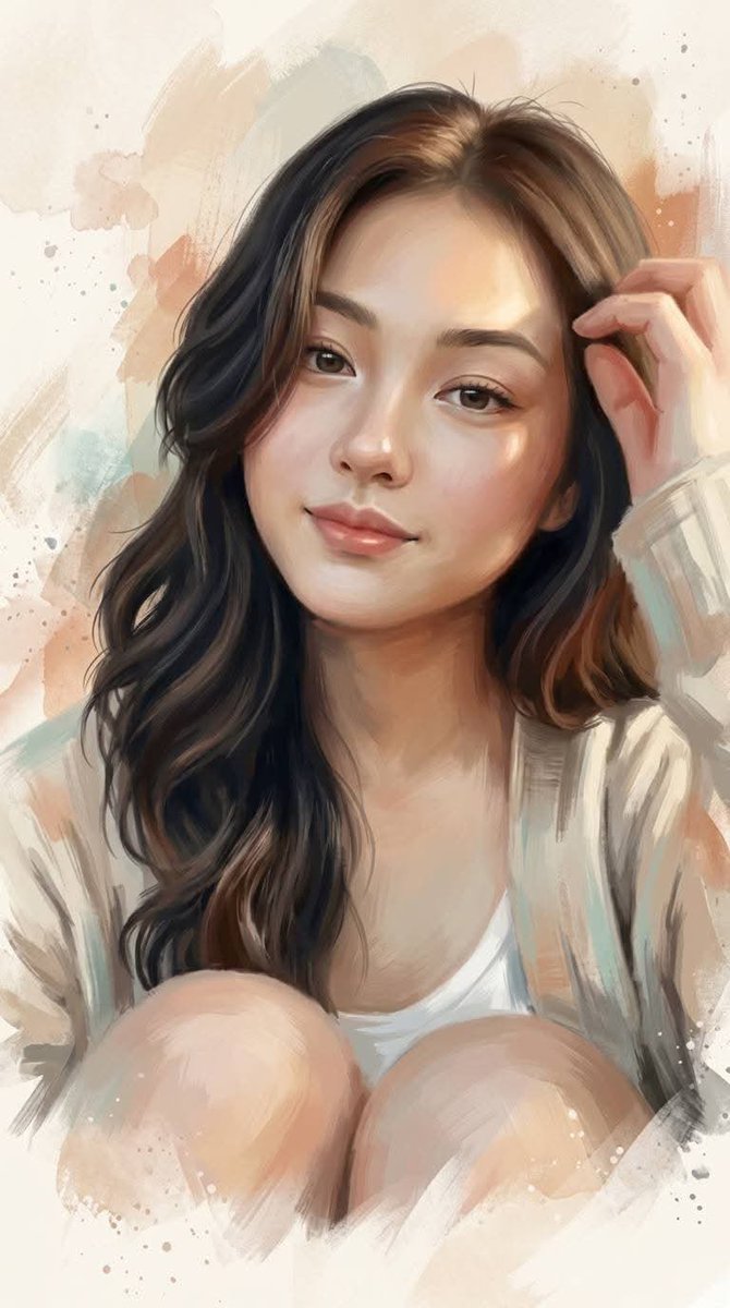 Profile / Avatar - Editorial Digital Portrait Painting - Image 2